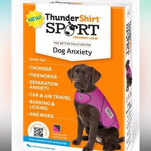 New never used Thundershirt Large sport pink - calming dog vest